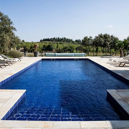 Domaine De Cazaban Apartment Villegailhenc Bagian luar foto