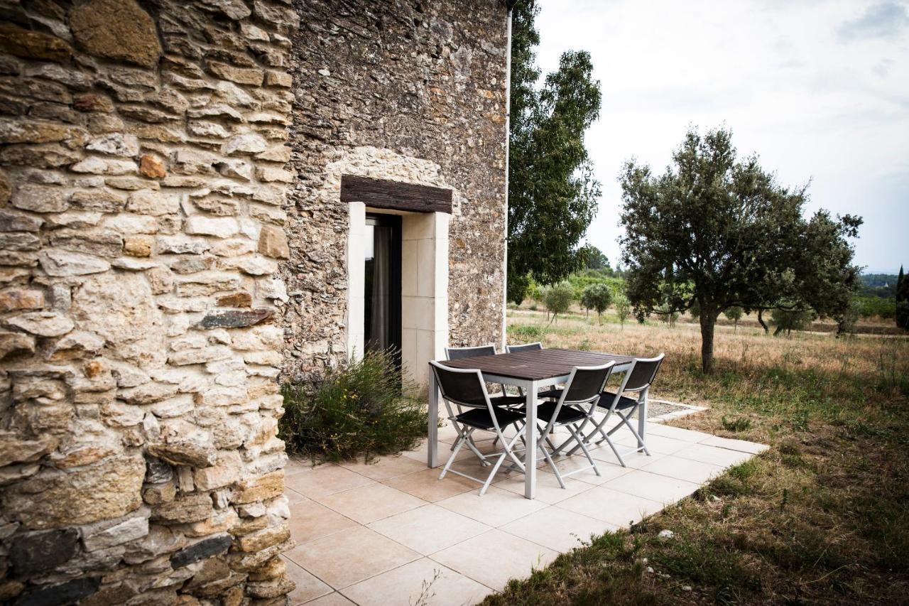 Domaine De Cazaban Apartment Villegailhenc Bagian luar foto